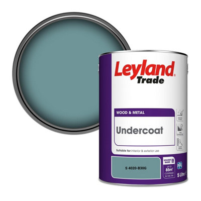 Leyland Trade Wood & Metal Undercoat Paint (S 4020-B30G) 5L from B&Q