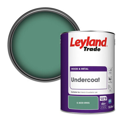Leyland Trade Wood & Metal Undercoat Paint (S 4030-B90G) 5L from B&Q