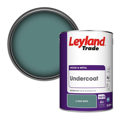 Leyland Trade Wood & Metal Undercoat Paint (S 5020-B50G) 5L from B&Q
