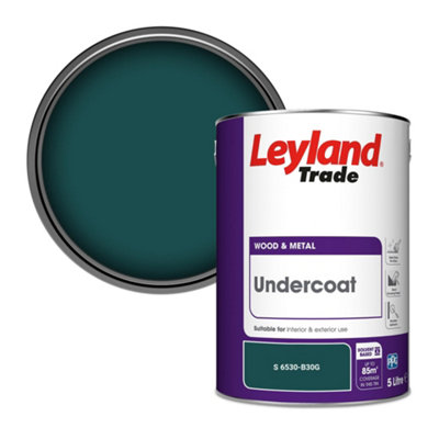 Leyland Trade Wood & Metal Undercoat Paint (S 6530-B30G) 5L from B&Q