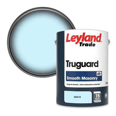 Leyland Trade Truguard Smooth Masonry Paint (0020-B) 5L from B&Q