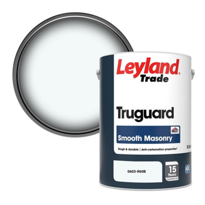 Leyland Trade Truguard Smooth Masonry Paint (0603-R60B) 5L from B&Q