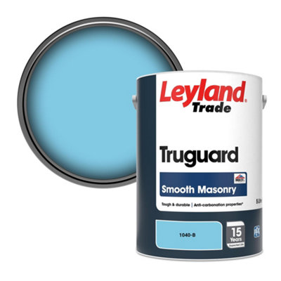Leyland Trade Truguard Smooth Masonry Paint (1040-B) 5L from B&Q