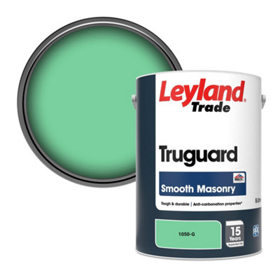 Leyland Trade Truguard Smooth Masonry Paint (1050-G) 5L from B&Q