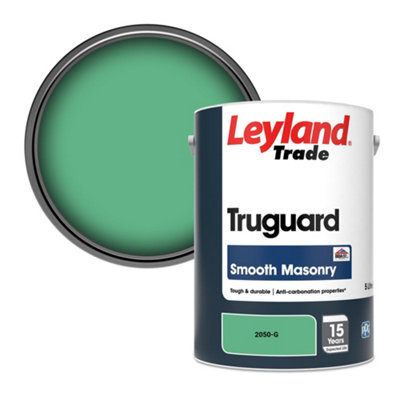 Leyland Trade Truguard Smooth Masonry Paint (2050-G) 5L from B&Q