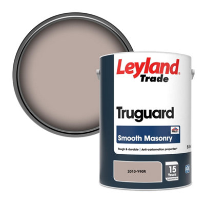 Leyland Trade Truguard Smooth Masonry Paint (3010-Y90R) 5L from B&Q
