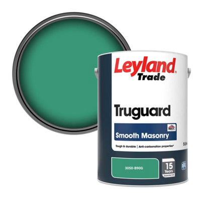 Leyland Trade Truguard Smooth Masonry Paint (3050-B90G) 5L from B&Q