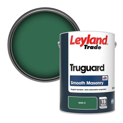 Leyland Trade Truguard Smooth Masonry Paint (5040-G) 5L from B&Q