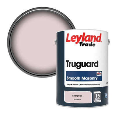 Leyland Trade Truguard Smooth Masonry Paint Shangri La (Ppg1053-2) 5L from B&Q