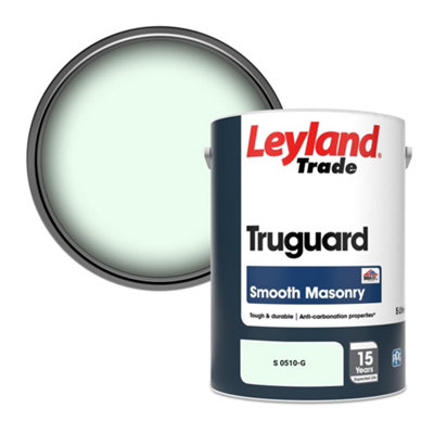 Leyland Trade Truguard Smooth Masonry Paint (S 0510-G) 5L from B&Q