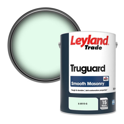 Leyland Trade Truguard Smooth Masonry Paint (S 0515-G) 5L from B&Q