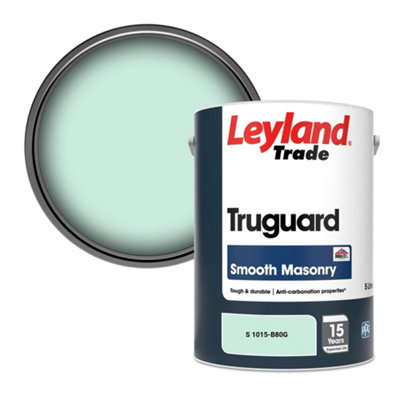 Leyland Trade Truguard Smooth Masonry Paint (S 1015-B80G) 5L from B&Q