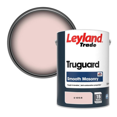Leyland Trade Truguard Smooth Masonry Paint (S 1015-R) 5L from B&Q