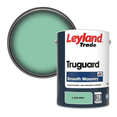 Leyland Trade Truguard Smooth Masonry Paint (S 2030-B90G) 5L from B&Q
