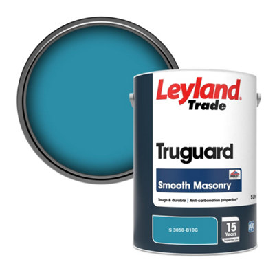 Leyland Trade Truguard Smooth Masonry Paint (S 3050-B10G) 5L from B&Q