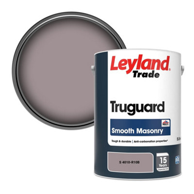 Leyland Trade Truguard Smooth Masonry Paint (S 4010-R10B) 5L from B&Q