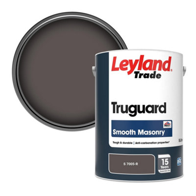 Leyland Trade Truguard Smooth Masonry Paint (S 7005-R) 5L from B&Q