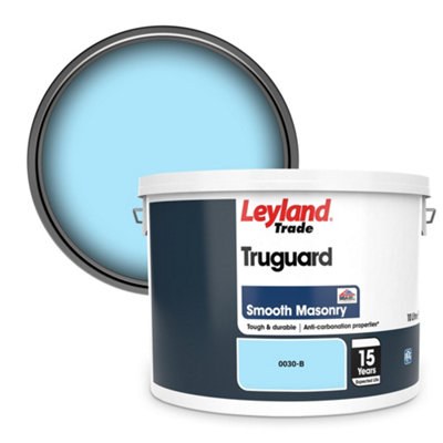 Leyland Trade Truguard Smooth Masonry Paint (0030-B) 10L from B&Q
