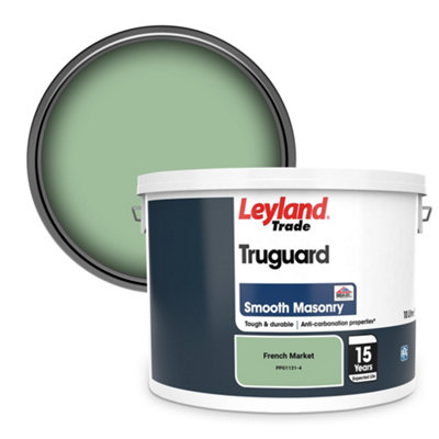 Leyland Trade Truguard Smooth Masonry Paint French Market (Ppg1131-4) 10L from B&Q