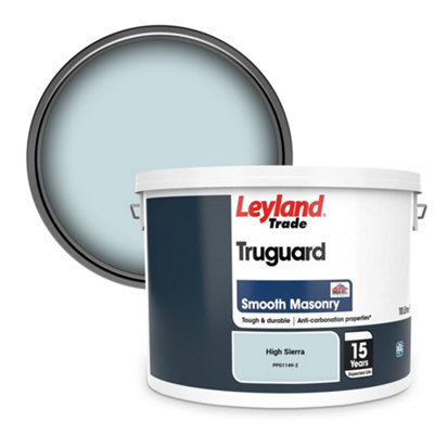 Leyland Trade Truguard Smooth Masonry Paint High Sierra (Ppg1149-2) 10L from B&Q