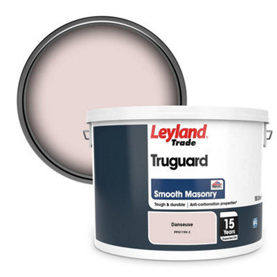 Leyland Trade Truguard Smooth Masonry Paint Danseuse (Ppg1190-2) 10L from B&Q