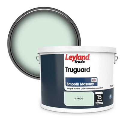 Leyland Trade Truguard Smooth Masonry Paint (S 1010-G) 10L from B&Q