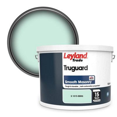 Leyland Trade Truguard Smooth Masonry Paint (S 1015-B80G) 10L from B&Q
