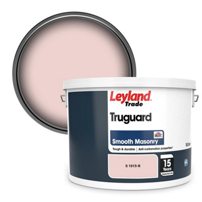 Leyland Trade Truguard Smooth Masonry Paint (S 1015-R) 10L from B&Q