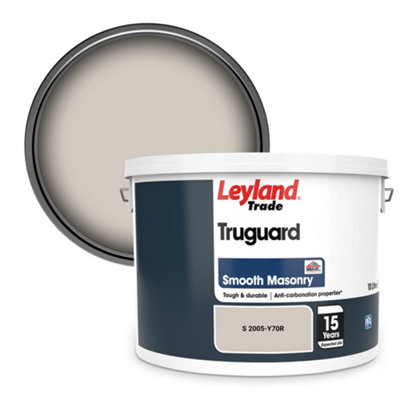 Leyland Trade Truguard Smooth Masonry Paint (S 2005-Y70R) 10L from B&Q
