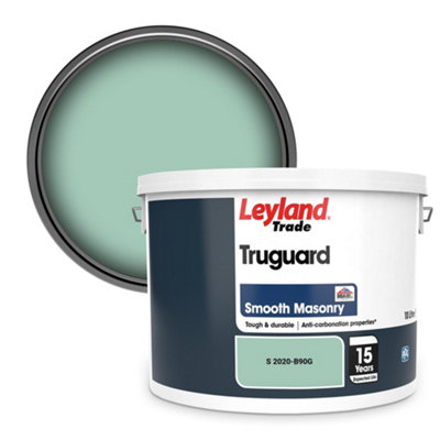 Leyland Trade Truguard Smooth Masonry Paint (S 2020-B90G) 10L from B&Q