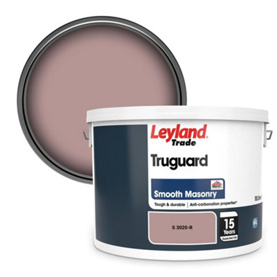 Leyland Trade Truguard Smooth Masonry Paint (S 3020-R) 10L from B&Q