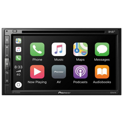 Pioneer Avh-Z5200Dab Double Din Car Multimedia Player Bluetooth Dab+ Radio from B&Q