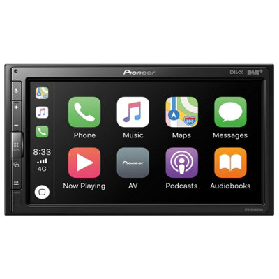 Pioneer Sph-Evo62Dab 6.8" 2-Din Car Multimedia Player Dab/dab+ Radio Usb Carplay from B&Q