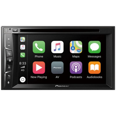 Pioneer Avh-Z2200Bt 2-Din Car Stereo Multimedia Player Bluetooth Usb Cd Dvd from B&Q