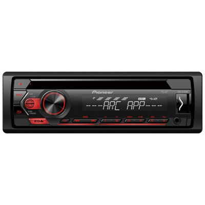 Pioneer Car Stereo CD/USB/1-DIN/RED - Image 8