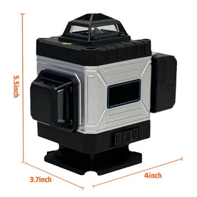 4D 16-Line 360 Green Rotary Laser Level with Auto Self-Leveling