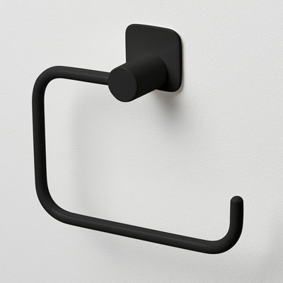 Shop black toilet roll holders.