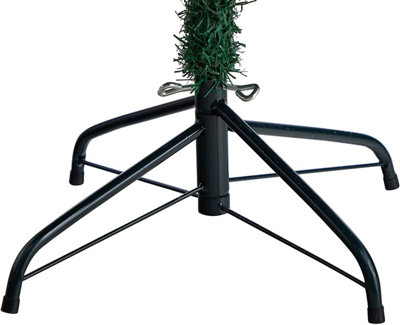 4FT(120 Tips) Green Artificial Fibre Optic Christmas Tree Xmas With Metal Stand - 6