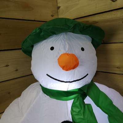 4ft (120cm) The Snowman Film Licenced Indoor Outdoor LED Inflatable