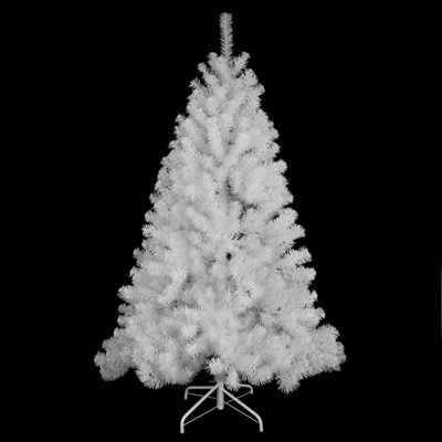 4ft- Black Artificial Tree Imperial 230 Tips Artificial Tree with Metal Stand White 12Ft/360CM