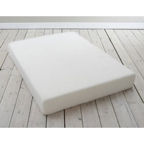 4FT Small Double Memory Foam Mattress 20cm thick with 2 Pillows