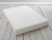 4FT Small Double Memory Foam Mattress 25cm thick with 2 Pillows