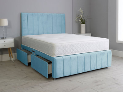 Fireplaces 4 Life Plush Faygo Divan Bed Set With