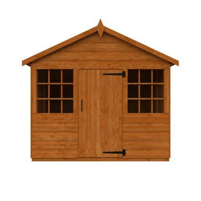 Wooden wendy best sale house b&q