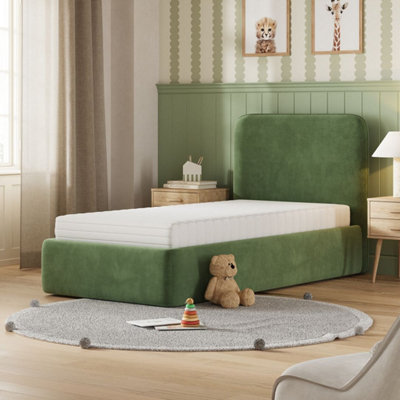 4FT6 Double Kids Foam Mattress, Visco Therapy Eco Comfort, Medium Feel, Lightweight Everyday Comfort, 10cm / 4" Deep