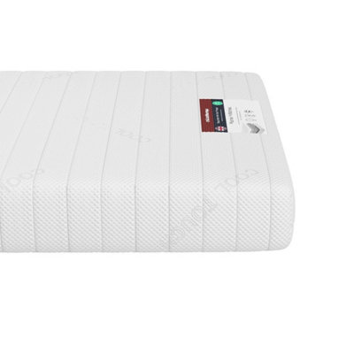 4FT6 Double Kids Foam Mattress, Visco Therapy Eco Comfort, Medium Feel, Lightweight Everyday Comfort, 10cm / 4" Deep