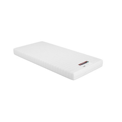 4FT6 Double Kids Foam Mattress, Visco Therapy Eco Comfort, Medium Feel, Lightweight Everyday Comfort, 10cm / 4" Deep