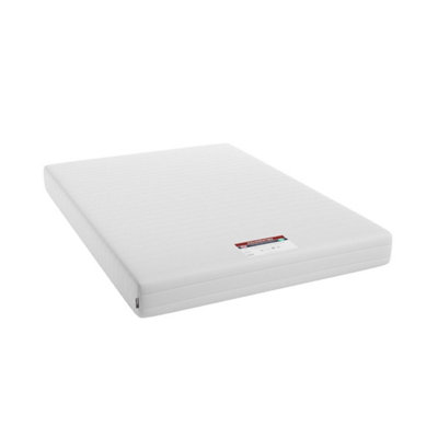 4FT6 Double Kids Foam Mattress, Visco Therapy Eco Comfort, Medium Feel, Lightweight Everyday Comfort, 10cm / 4" Deep