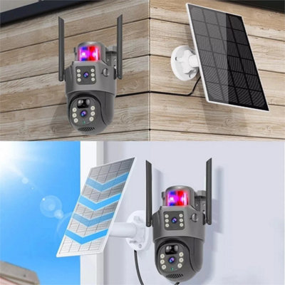 4G LTE Solar Camera Outdoor Security CCTV No WiFi