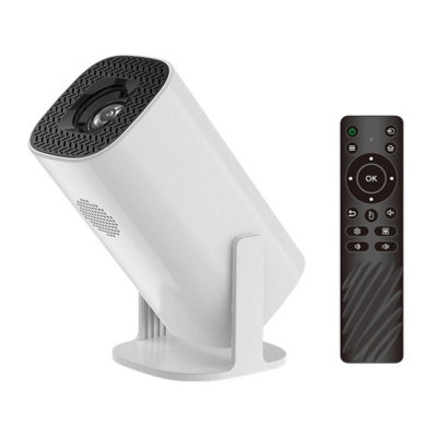 4K decoding projector, 1080P, WiFi6, BT5.4, Android 11, 100-inch display, rotatable, built-in speaker